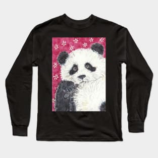 Panda  Bear Long Sleeve T-Shirt